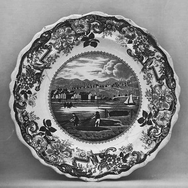 Picturesque Views / Hudson / Hudson River, by James and Ralph Clews