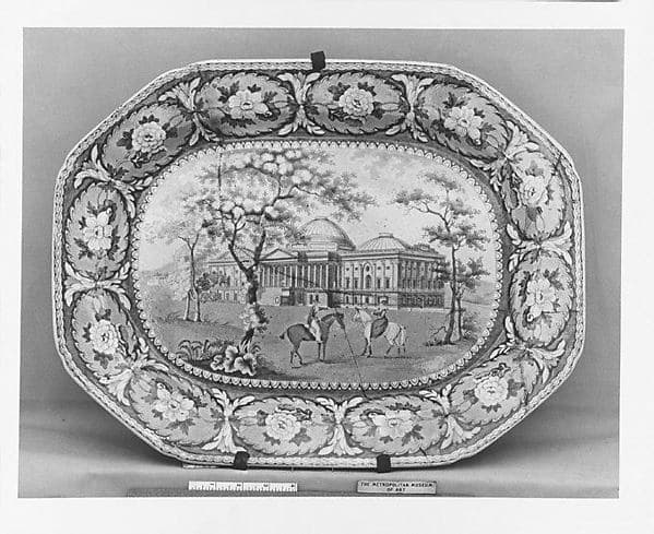 CAPITOL. / WASHINGTON, by John & William Ridgway