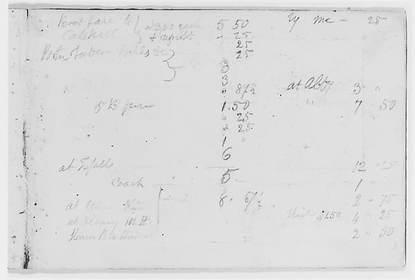 Accounts (from Sketchbook), by Asher Brown Durand