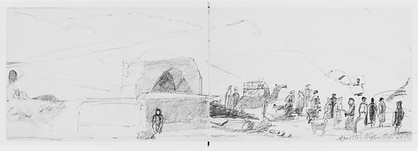 Apostle's Well (from Sketchbook), by Mary Newbold Sargent
