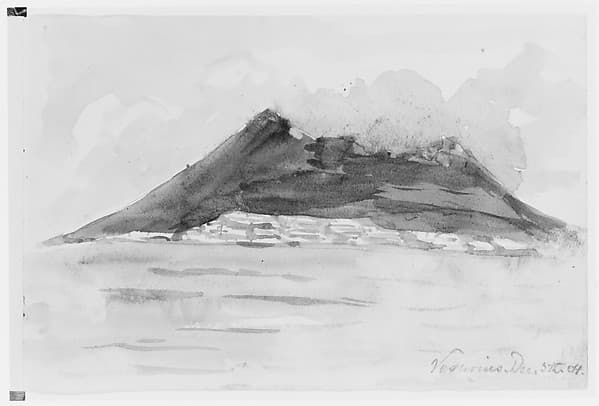 Vesuvius, by Mary Newbold Sargent