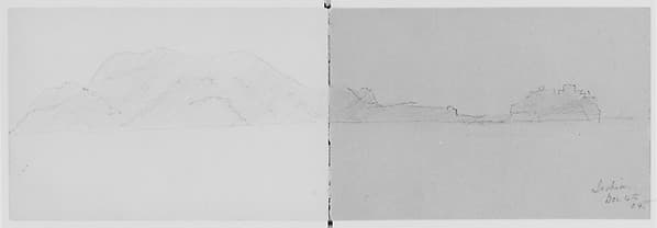 Ischia, 1904 (from Sketchbook), by Mary Newbold Sargent