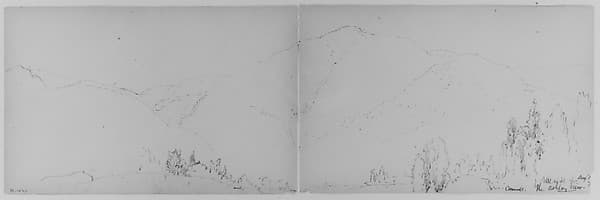 Cornwall, 1871 (from Sketchbook), by Daniel Huntington