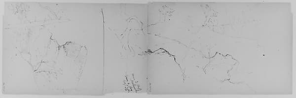 Mohonk (from Sketchbook), by Daniel Huntington