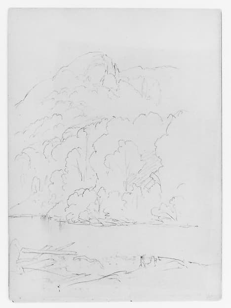Sketchbook of White Mountains and Hudson River Subjects, by David Johnson