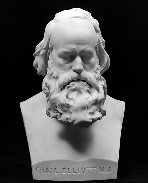 Charles Loring Elliott, by Launt Thompson