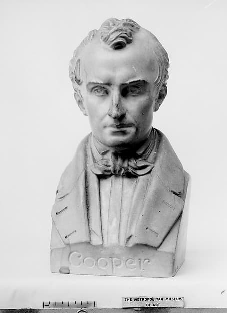 Bust of James Fenimore Cooper, by Pierre Joseph Chardigny