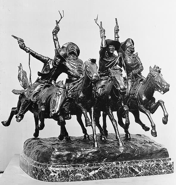 Coming Through the Rye, by Frederic Remington