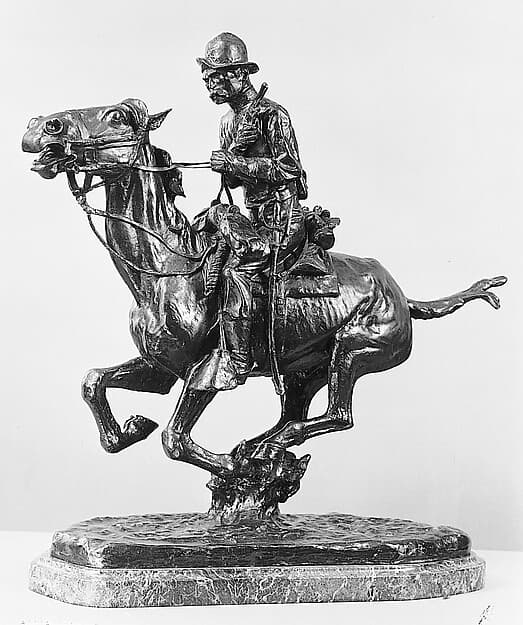 Trooper of the Plains, by Frederic Remington