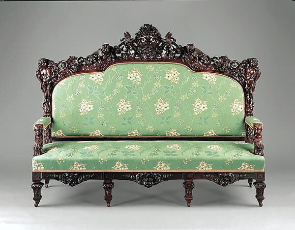 Sofa, by Julius Dessoir