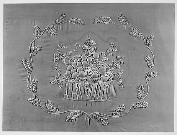Quilted Tablecover, by Jane Simonton Chapman