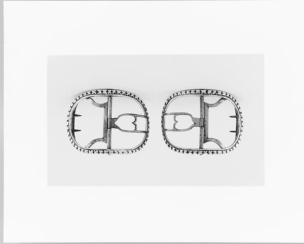 Shoe Buckle, by Joseph Richardson Jr.