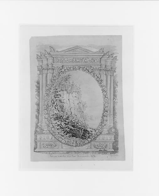 Lime Rock on the Rondout, New York (from McGuire Scrapbook), by James Smillie