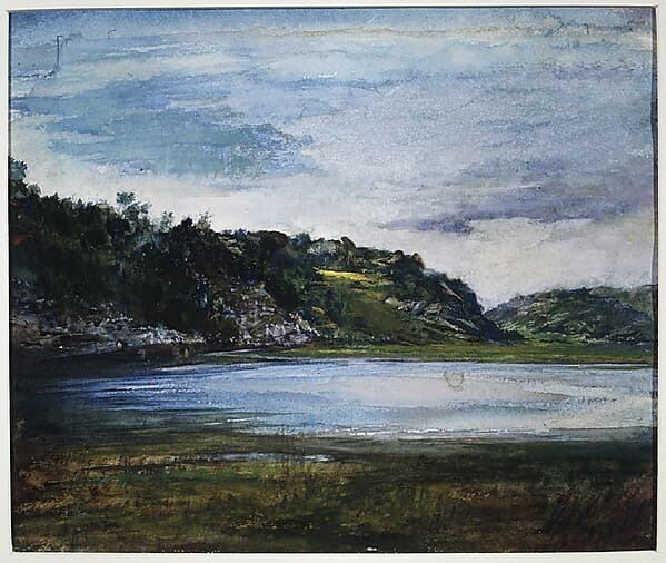 Paradise Rocks—Study at Paradise, Newport, Rhode Island, by John La Farge