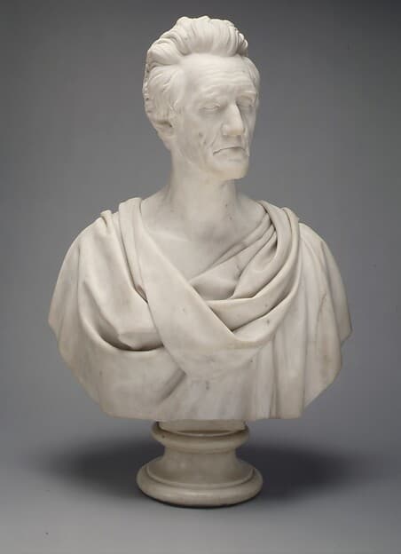 Andrew Jackson, by Hiram Powers