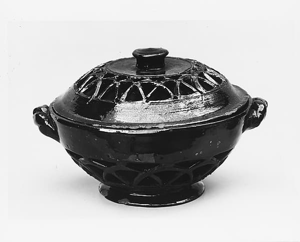 Covered Bowl, by David Haring