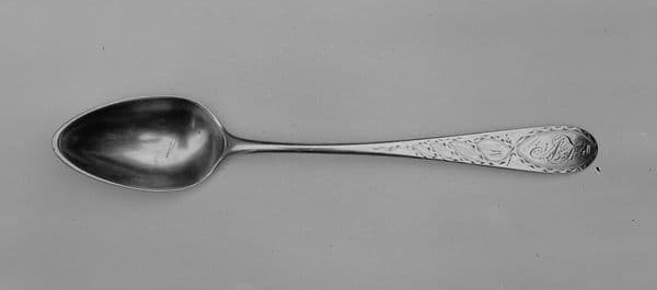 Tea Spoon, by Isaac Hutton