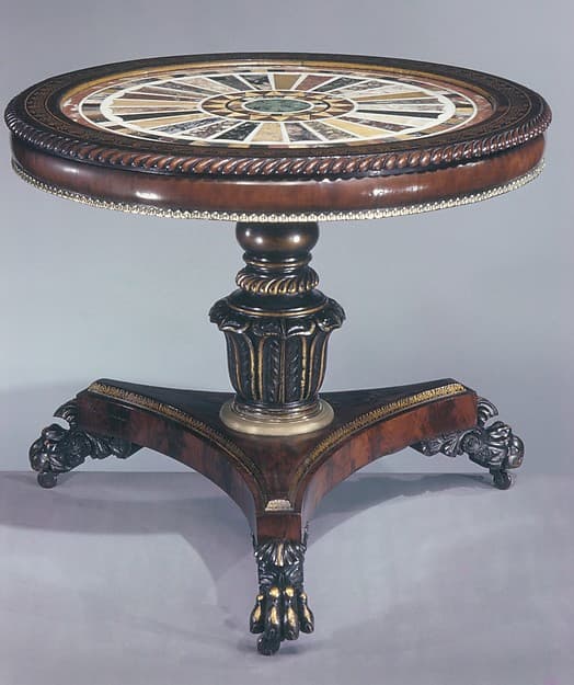Center Table, by Anthony G. Quervelle