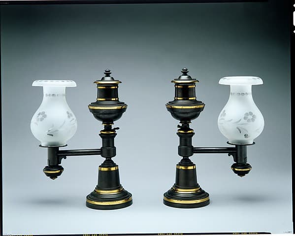 Argand Lamp, by Henry N. Hooper and Company