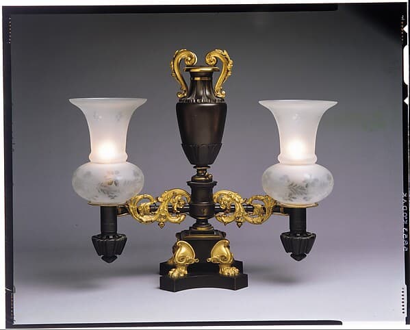 Argand Lamp, by Messenger Company