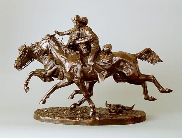 The Wounded Bunkie, by Frederic Remington