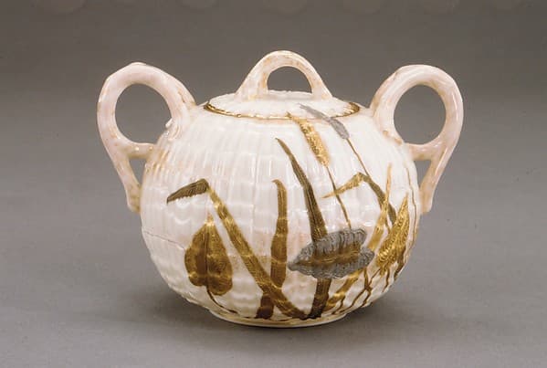 Covered Sugar Bowl, by Ott and Brewer