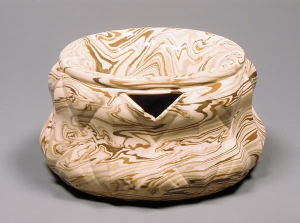 Cuspidor, by United States Pottery Company