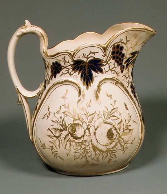 Pitcher, by United States Pottery Company