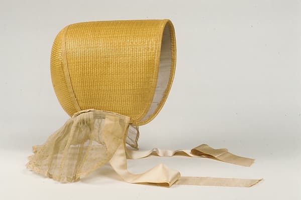 Bonnet, by United Society of Believers in Christ’s Second Appearing (“Shakers”)