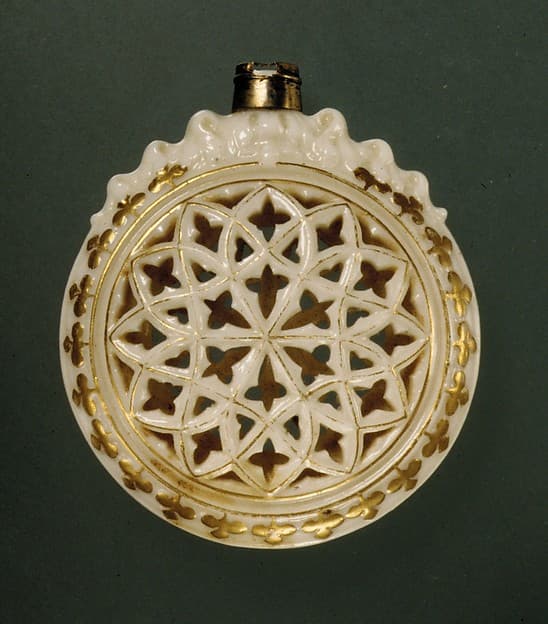 Perfume flask, by Willets Manufacturing Company
