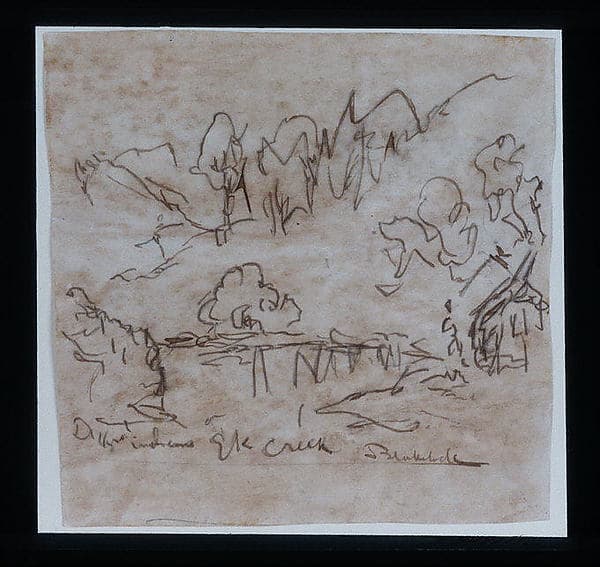 Digger Indians, Elk Creek, by Ralph Albert Blakelock