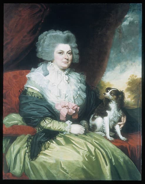 Lady with a Dog, by Mather Brown