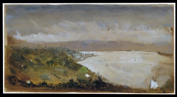 View of the Hudson River from the Catskills, by Stanford White