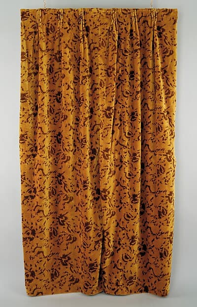 Curtain, by Ida F. Clark