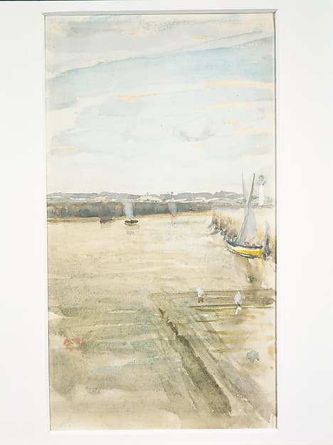 Scene on the Mersey, by James McNeill Whistler