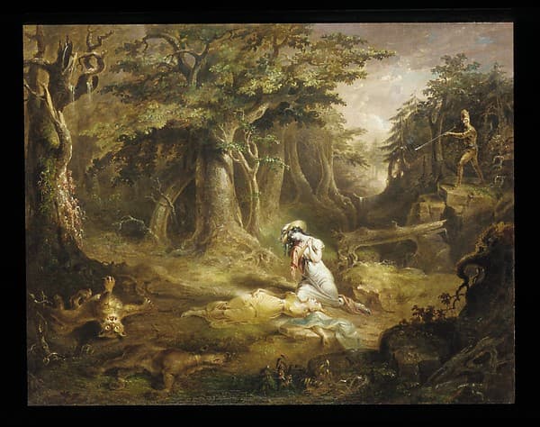Leatherstocking's Rescue, by John Quidor