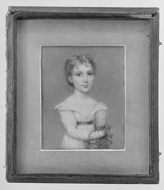 Portrait of a Girl, by Nathaniel Rogers