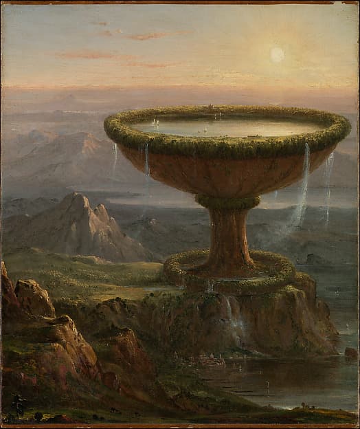 The Titan's Goblet, by Thomas Cole