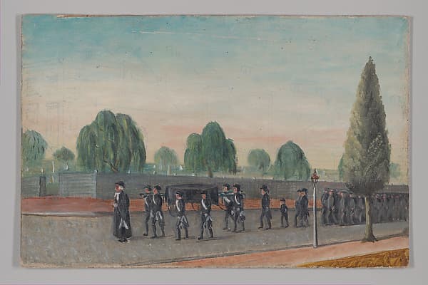 Adult Funeral Procession, by William P. Chappel