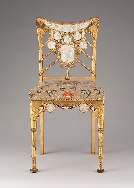 Side Chair, by Herter Brothers