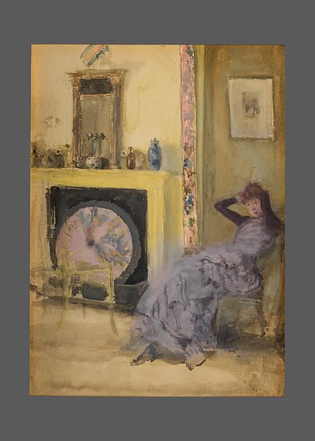 The Yellow Room, by James McNeill Whistler