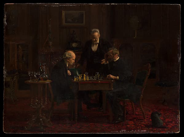 The Chess Players, by Thomas Eakins