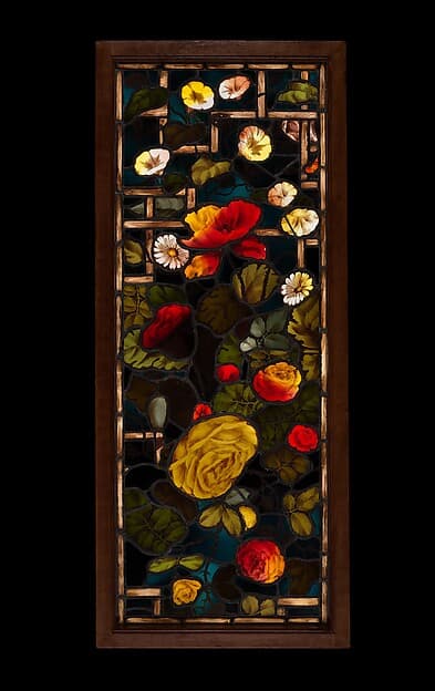 Stained glass window, by Daniel Cottier