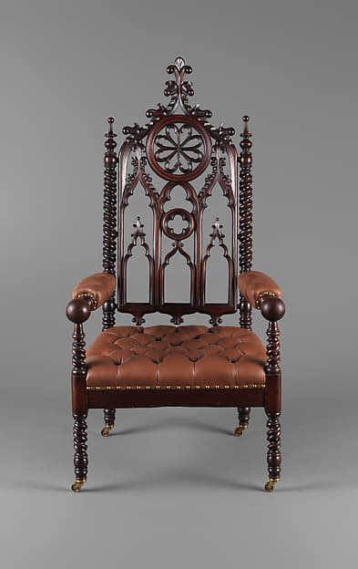 Armchair, by John and Joseph W. Meeks