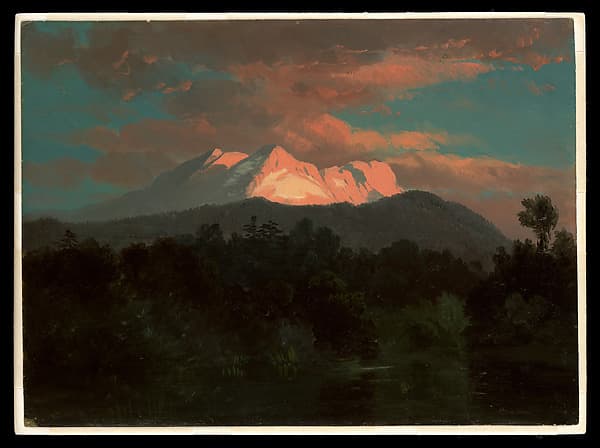 Mountain Range, by James M. Hart
