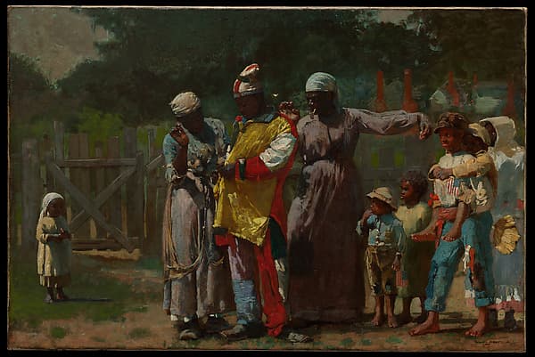Dressing for the Carnival, by Winslow Homer