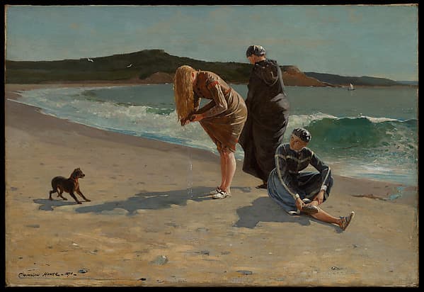 Eagle Head, Manchester, Massachusetts (High Tide), by Winslow Homer