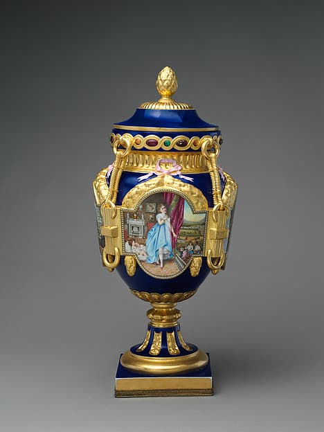 Vase (New World), by Joseph S. Potter