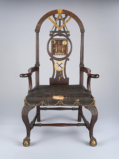 Masonic Armchair