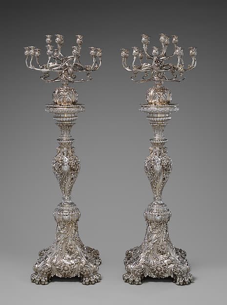 Pair of Candelabra, by Tiffany & Co.